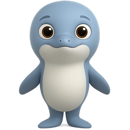 Mascote Golfinho