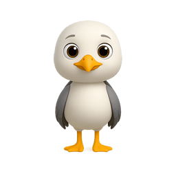 Mascote Gaivota